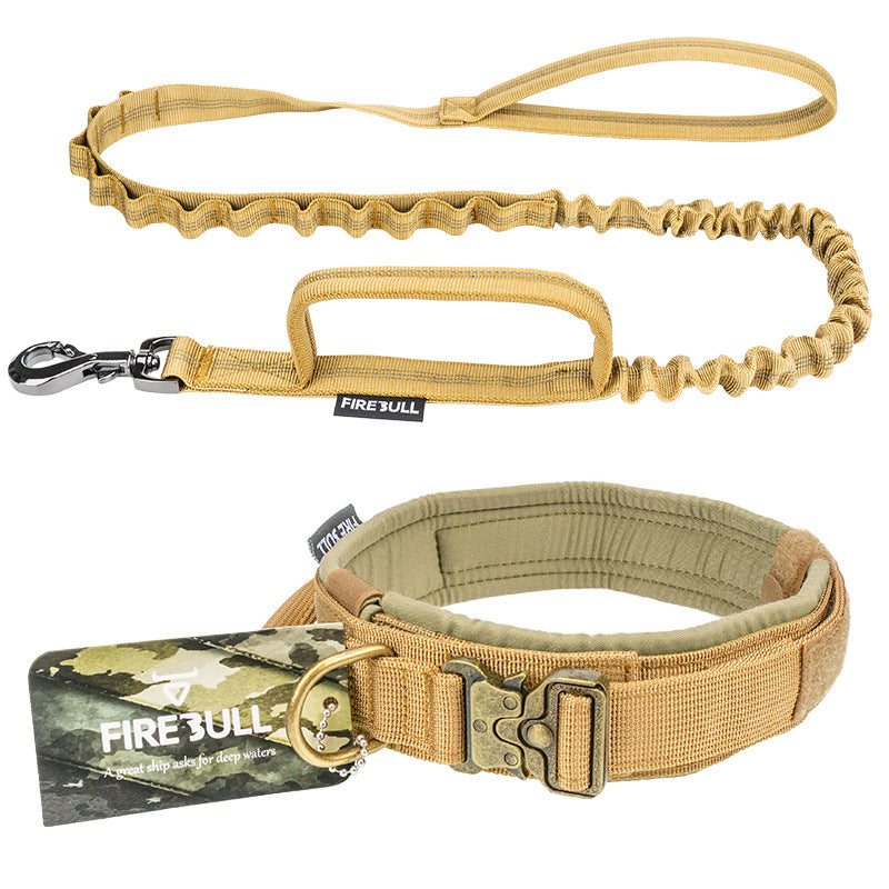 Tactical Pet Collar and Leash Set