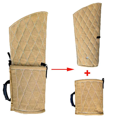 Guard Dog Bite Training Set Durable Jute Training Young Arm Protection Safety Pet Dog Bite Sleeve with Handle Thickened