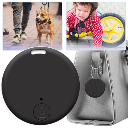Bluetooth Mini GPS Tracker for Pets and Children - Key Location Monitoring Device