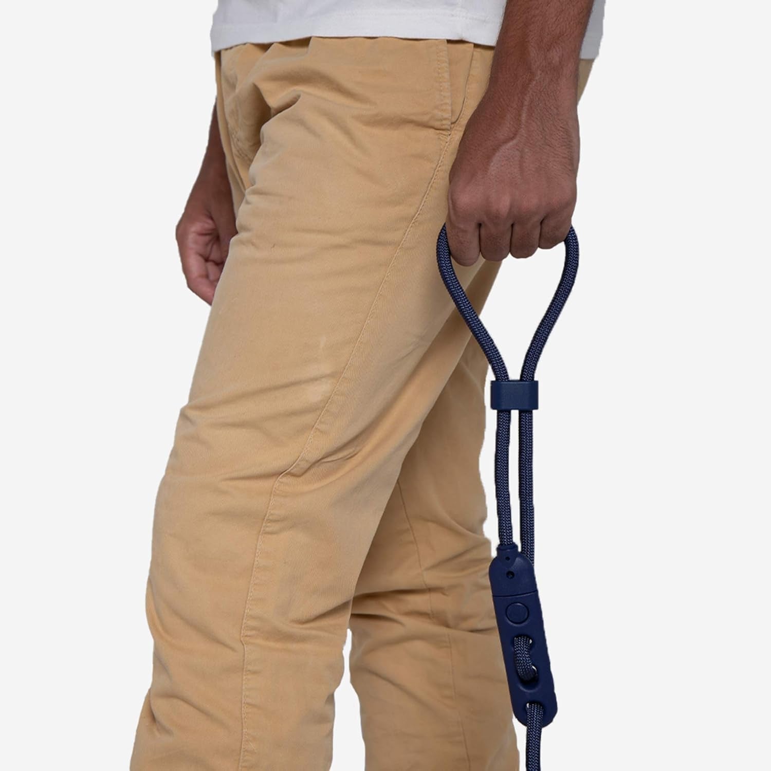 Deep Blue 4-in-1 Versatile Hands-Free Dog Leash - Adjustable for Crossbody, Waist, Extended Length, or Tether Use - Chic, Lightweight, and Comfortable for Daily Walks