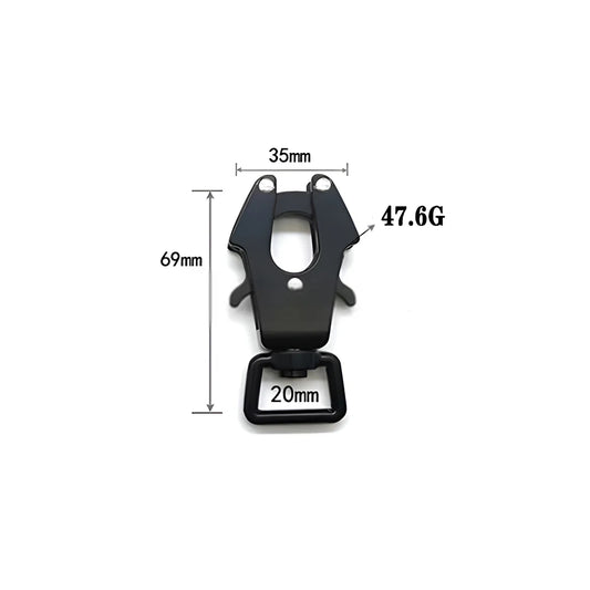Frog Buckle Pet Carabiner Quick Release Clip for Enhanced Outdoor Safety and Camping Gear