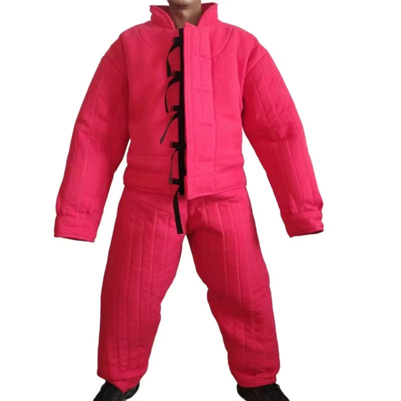 Dog Bite Suit Trainer Protective Suit Tear Proof Suit Training Target Coat Pet Dog Supplies
