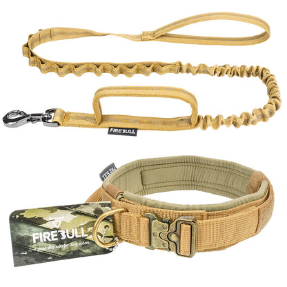 Tactical Pet Collar and Leash Set
