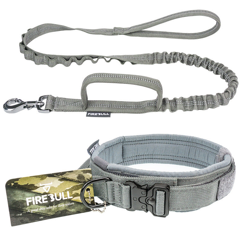 Tactical Pet Collar and Leash Set