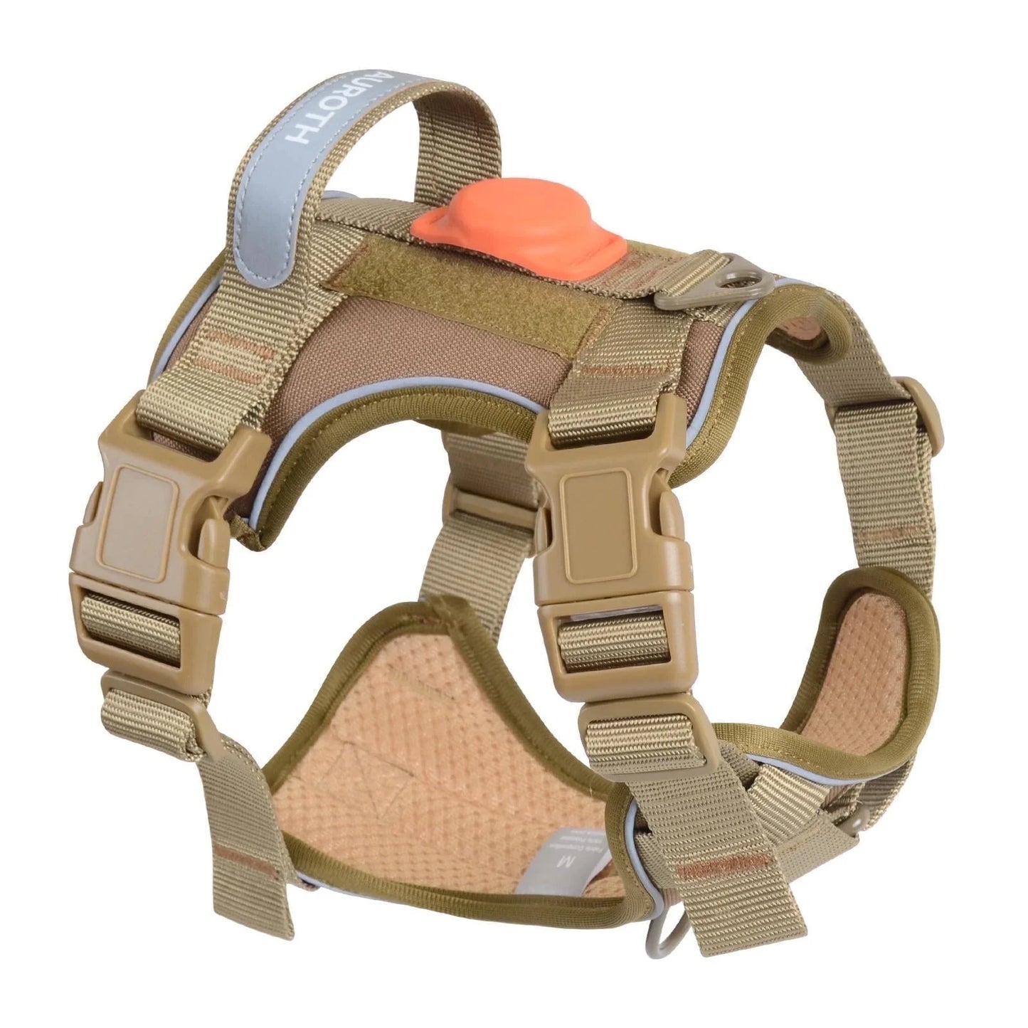 Large Dog No-Pull Harness with Handle, Adjustable Reflective Pet Vest Harness