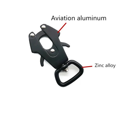 Frog Buckle Pet Carabiner Quick Release Clip for Enhanced Outdoor Safety and Camping Gear