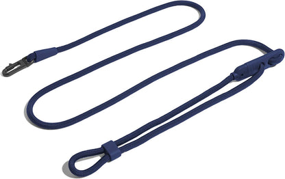 Deep Blue 4-in-1 Versatile Hands-Free Dog Leash - Adjustable for Crossbody, Waist, Extended Length, or Tether Use - Chic, Lightweight, and Comfortable for Daily Walks