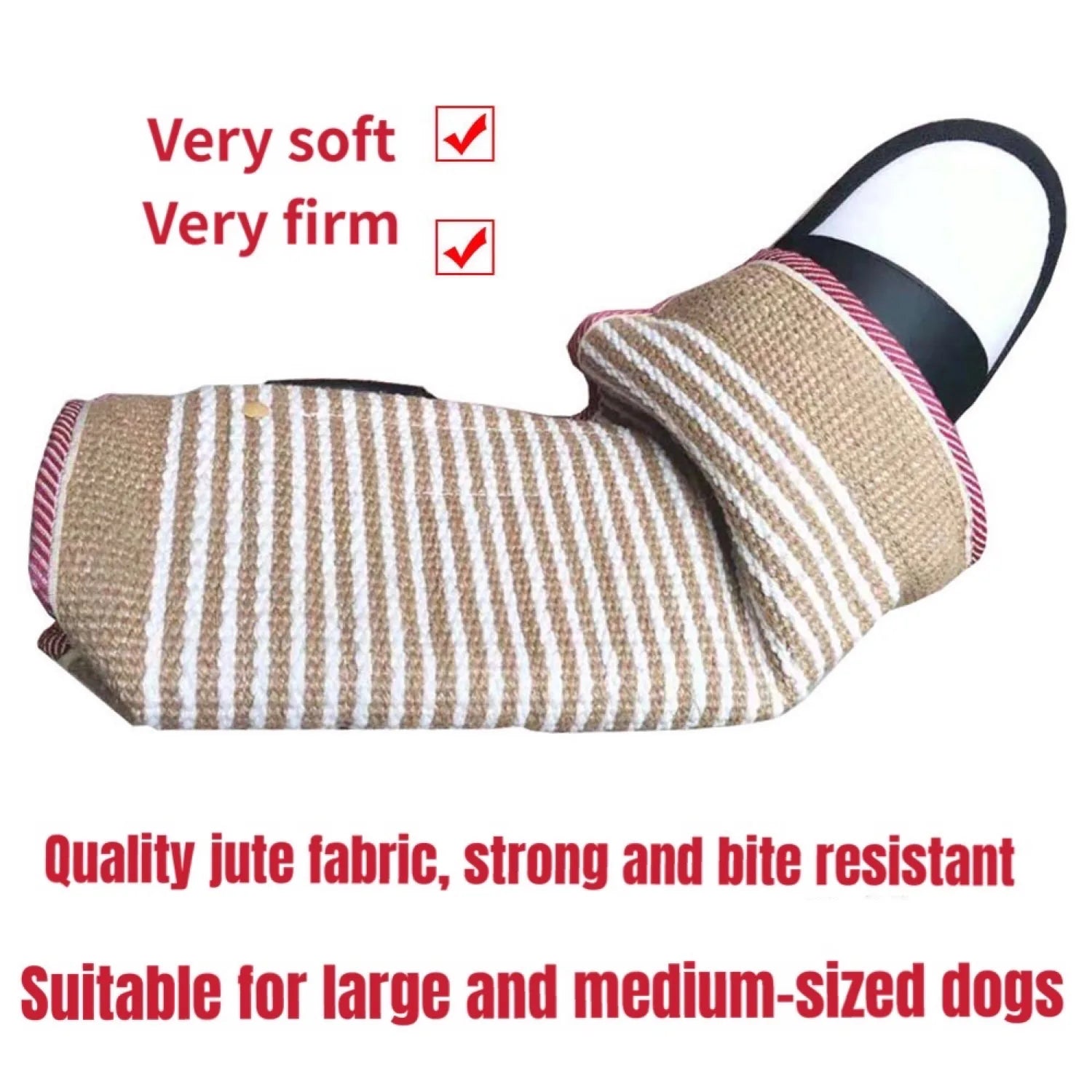 Thickened Dog Bite Sleeves for Malinois and German Shepherd Training - Agility Equipment and Tug Toys for Professional Canine Training