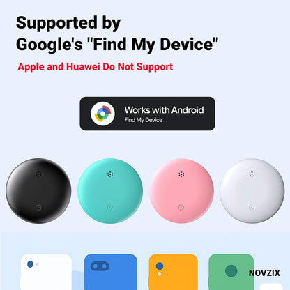 Android-Compatible Air Tag - Phone Tracking Tags in Black