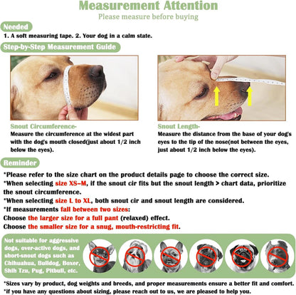 Dog Muzzle, Soft Mesh Muzzle for Small Medium Large Dogs anti Bite Scavenging, Breathable Adjustable Mouth Guard for German Shepherd Labrador Golden Retriever in Grooming Walking Vet Visits