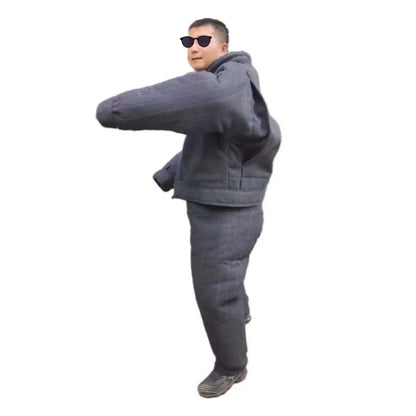 Dog Bite Suit Trainer Protective Suit Tear Proof Suit Training Target Coat Pet Dog Supplies