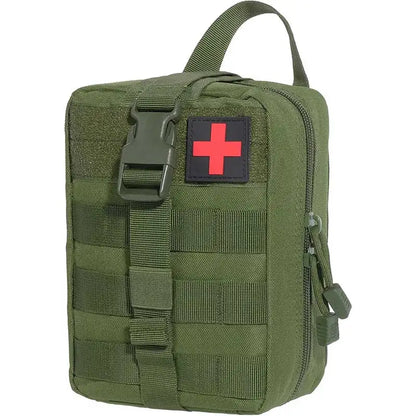 Tactical Emergency First Aid Kit for Outdoor Activities: Hiking, Camping, Fishing, and Military Use