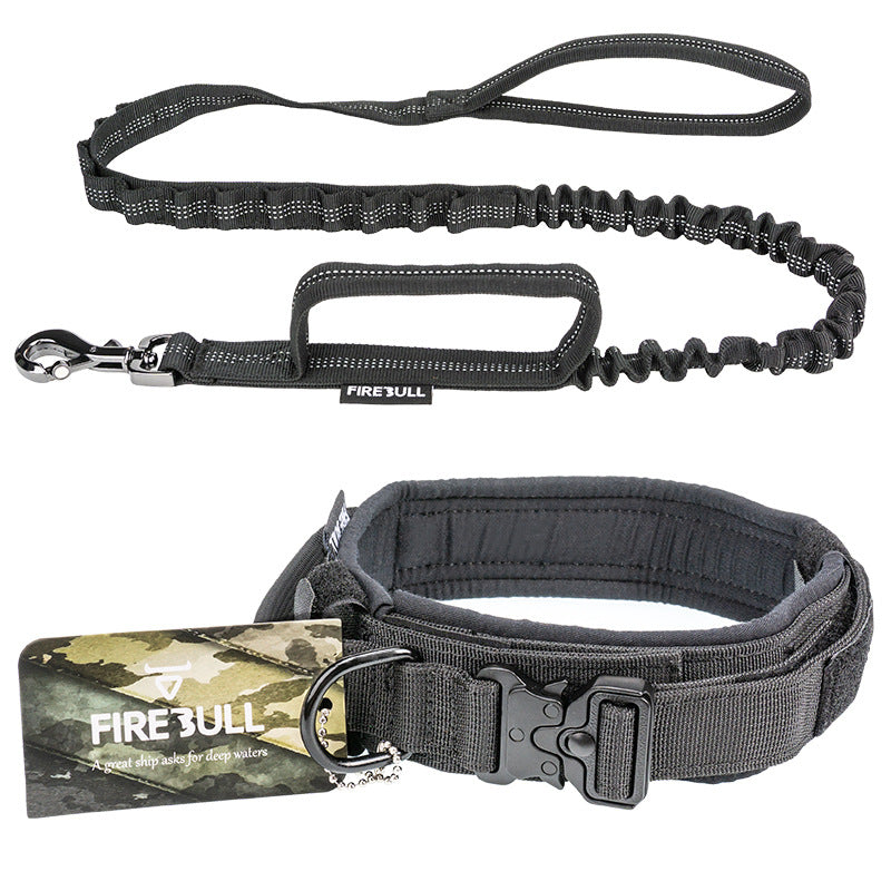Tactical Pet Collar and Leash Set