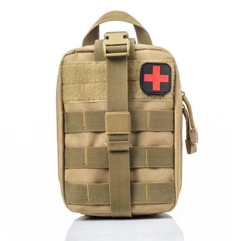 Tactical Emergency First Aid Kit for Outdoor Activities: Hiking, Camping, Fishing, and Military Use