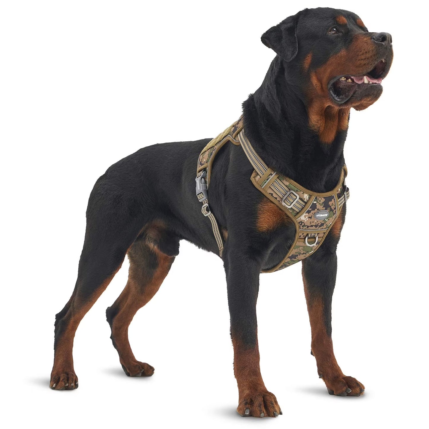 Premium No-Pull Dog Harness for Large Breeds, Front Clip Design, Reflective Soft Padded Vest with Control Handle, Adjustable and Easy to Use for Training