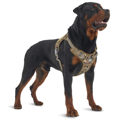 Premium No-Pull Dog Harness for Large Breeds, Front Clip Design, Reflective Soft Padded Vest with Control Handle, Adjustable and Easy to Use for Training